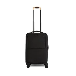 Soft-Sided Collapsible Carry-On Roller In Black