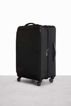 Soft-Sided Collapsible Check-In Roller In Black