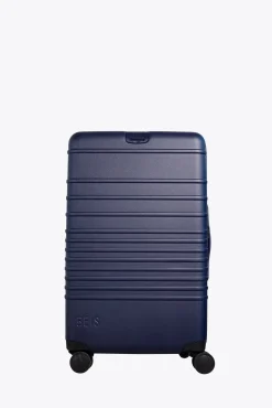 The 26" Check-In Roller In Navy