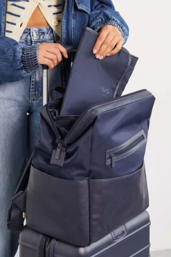 The Backpack Diaper Bag In Navy