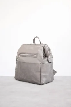 The Backpack Diaper Bag In Grey