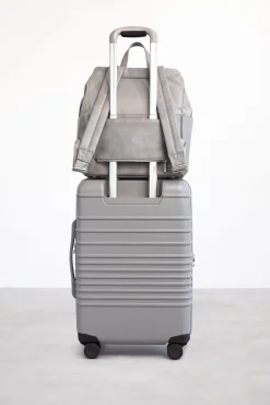The Backpack Diaper Bag In Grey