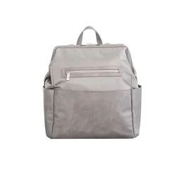 The Backpack Diaper Bag In Grey