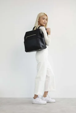 The Backpack Diaper Bag In Black