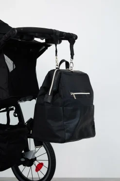 The Backpack Diaper Bag In Black