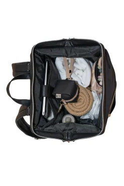 The Backpack Diaper Bag In Black