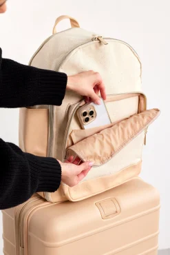 The Backpack In Beige