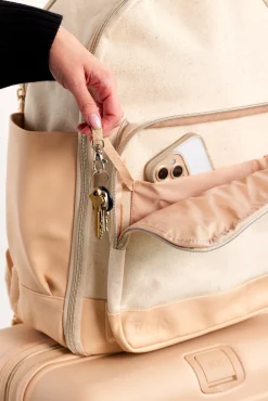 The Backpack In Beige