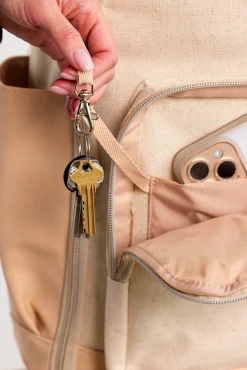 The Backpack In Beige