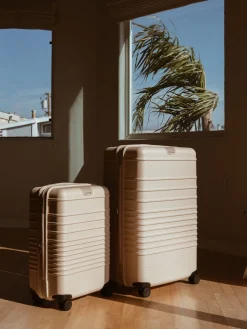 The Carry-On Roller In Beige