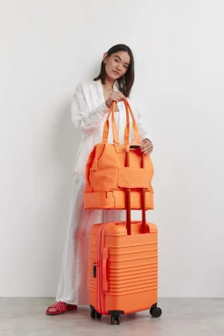 The Carry-On Roller In Creamsicle