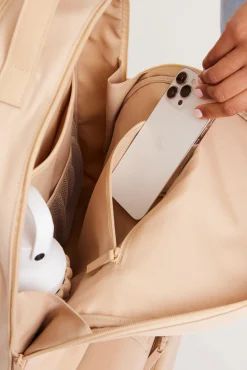 The Commuter Backpack In Beige