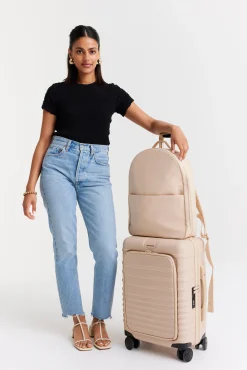 The Commuter Backpack In Beige