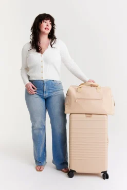 The Commuter Duffle In Beige