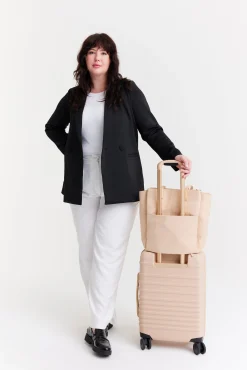 The Commuter Tote In Beige