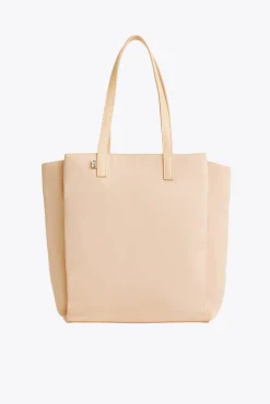 The Commuter Tote In Beige