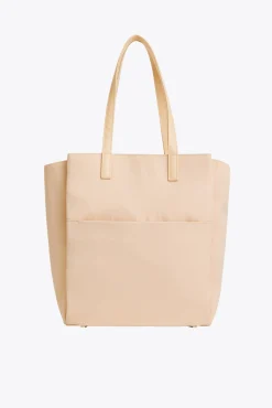 The Commuter Tote In Beige