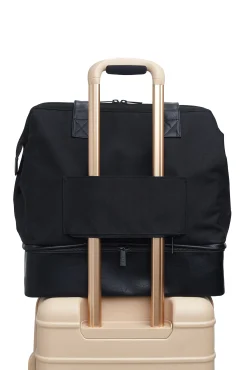 The Convertible Mini Weekender In Black