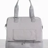 The Convertible Mini Weekender In Grey