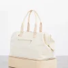 The Convertible Weekender In Beige