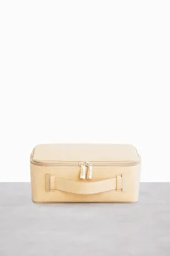 The Cosmetic Case In Beige