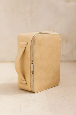 The Cosmetic Case In Beige