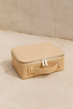 The Cosmetic Case In Beige