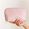 The Cosmetic Pouch Set In Atlas Pink