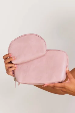 The Cosmetic Pouch Set In Atlas Pink