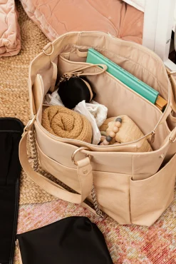 The Diaper Bag In Beige