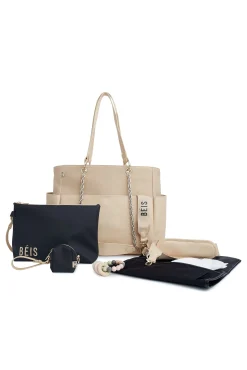 The Diaper Bag In Beige