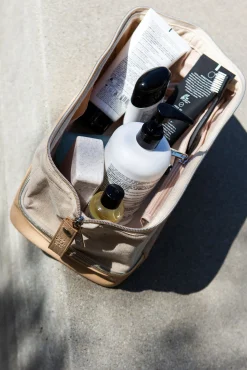 The Dopp Kit In Beige