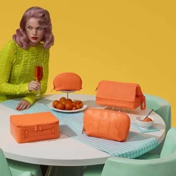 The Dopp Kit In Creamsicle