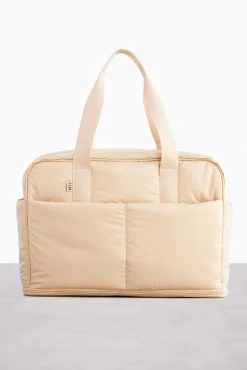 The Expandable Duffle In Beige
