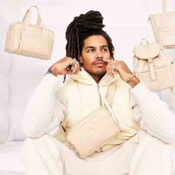 The Expandable Duffle In Beige