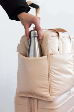 The Expandable Duffle In Beige