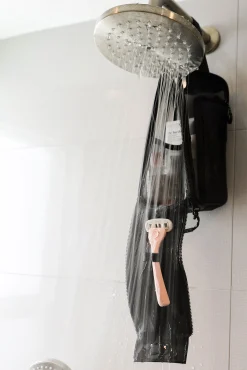 The Hanging Shower Caddy In Black