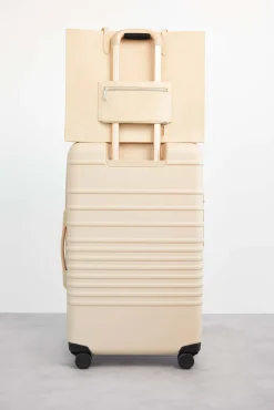 The Large Work Tote In Beige