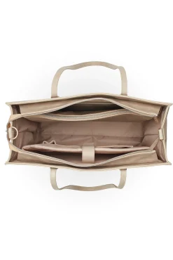 The Large Work Tote In Beige