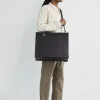 The Large Work Tote In Black