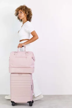 The Mini Weekender In Atlas Pink