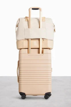 The Mini Weekender In Beige