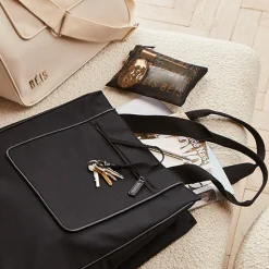 The North To South Tote In Black