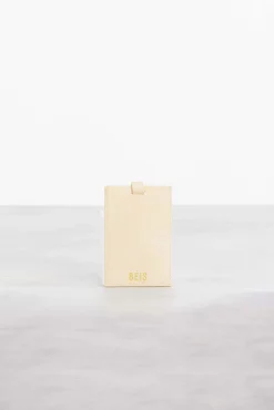 The Passport & Luggage Tag Set In Beige