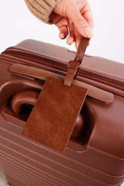 The Passport & Luggage Tag Set In Maple