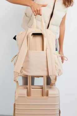 The Sport Backpack In Beige