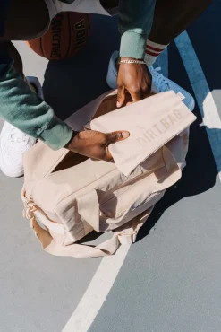 The Sport Duffle In Beige