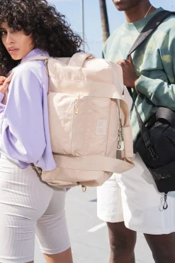 The Sport Duffle In Beige
