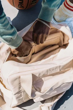 The Sport Duffle In Beige