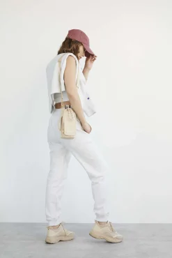 The Water Bottle Sling In Beige